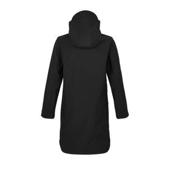 NEOBLU ACHILLE - WOMEN’S SOFTSHELL LONG JACKET Deep Black S