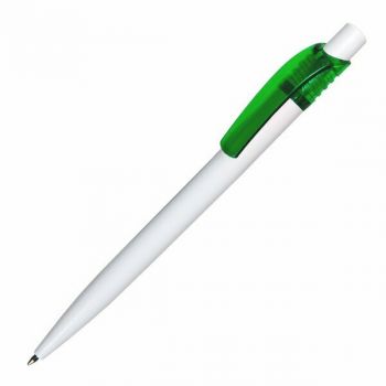EASY kuličkové pero,  zelená/bílá