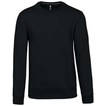 CREW NECK SWEATSHIRT Black L