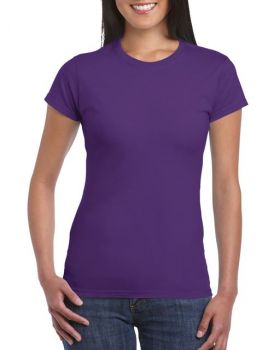 SOFTSTYLE® LADIES' T-SHIRT Purple M