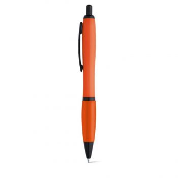 FUNK. Guľôčkové pero s kovovou sponou Oranžová