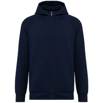 MEN'S ZIPPED HOODIE Deep Navy S