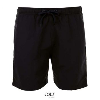 SOL'S SANDY - MEN'S SWIM SHORTS Black L