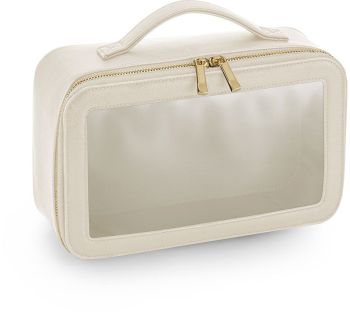 BagBase | Toaletní taška s okénkem "Boutique" oyster onesize