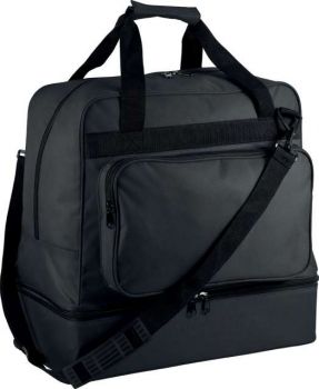 TEAM SPORTS BAG WITH RIGID BOTTOM - 60 LITRES Black U