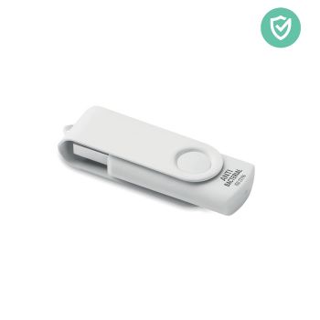 TECH CLEAN Anti-bacterial USB 16GB    -16GB white