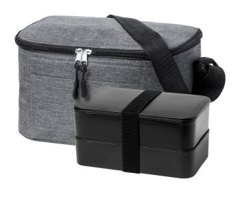 Glaxia chladiaca taška a box na obed grey