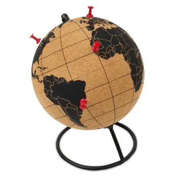 PINPOINT Globus z korku brown