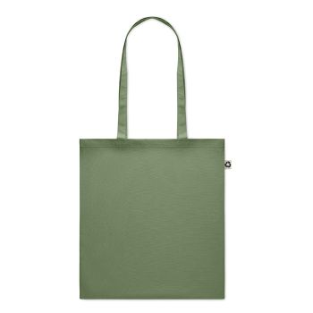ZOCO COLOUR Nákupní taška z recykl. bavlny green