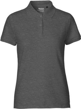 Neutral | Dámské piqué polo z bio bavlny dark heather S