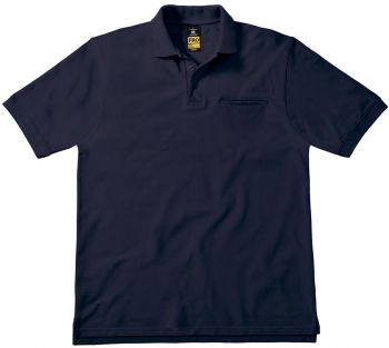 B&C | Pracovní piqué polo navy L