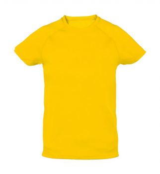 Tecnic Plus K športové tričko pre deti žltá  10-12