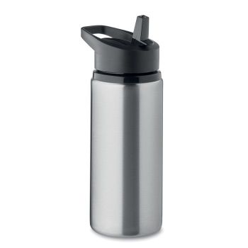 SPOT Jednostěnná láhev 500ml matná stříbrná