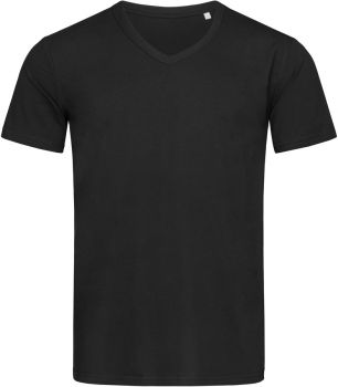 Stedman | Pánské tričko s výstřihem do V black opal XXL