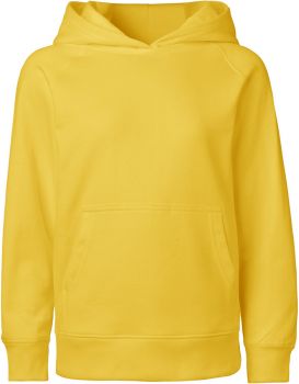 Neutral | Dětská mikina s kapucí z bio bavlny yellow 116/122