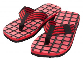 Naidu beach slippers red  N