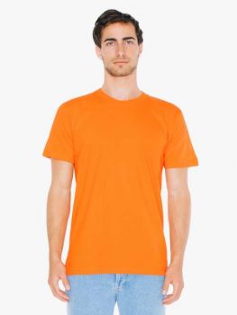 UNISEX FINE JERSEY SHORT SLEEVE T-SHIRT Orange S