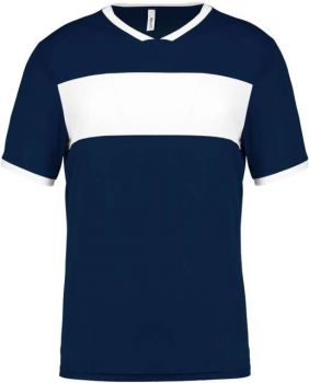 KIDS' SHORT SLEEVE JERSEY Sporty Navy/White 4/6