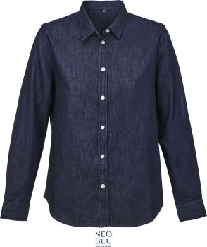 NEOBLU | Denim halenka brut denim XL