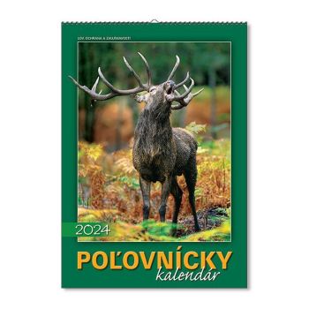 Nástenný kalendár Poľovnícky kalendár 2024