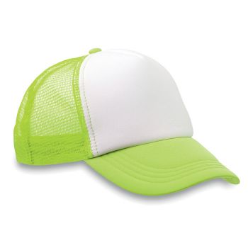 TRUCKER CAP Trucker's čepice neon green