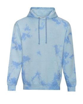 TIE-DYE HOODIE Blue Cloud XL