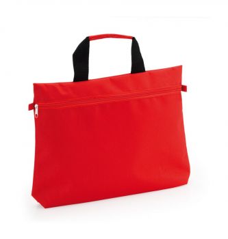 Cyrus document bag red