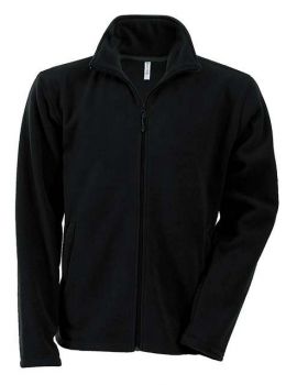 FALCO - FULL ZIP MICROFLEECE JACKET Black L