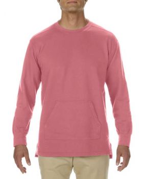 ADULT FRENCH TERRY CREWNECK Watermelon M