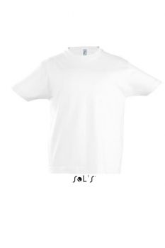 SOL'S IMPERIAL KIDS - ROUND NECK T-SHIRT White 4A