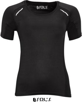 SOL'S | Dámské sportovní tričko Interlock black XL