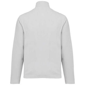 UNISEX ECO-FRIENDLY MICRO-POLARFLEECE JACKET Snow Grey L
