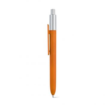 KIWU CHROME. Guľôčkové pero z ABS Oranžová
