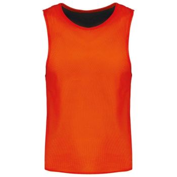 MULTI-SPORTS REVERSIBLE BIB Spicy Orange/Black 2XL/3XL