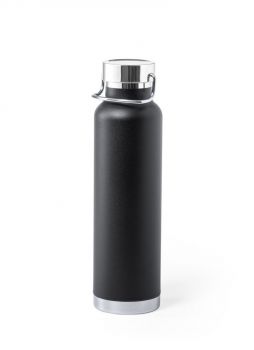 Staver copper insulated vacuum flask black