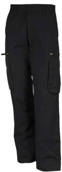 MULTI POCKET TROUSERS Black 40