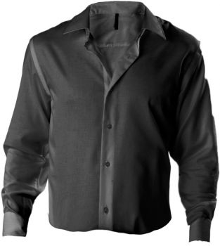 Kariban | Nežehlivá košile s dlouhým rukávem zinc 3XL