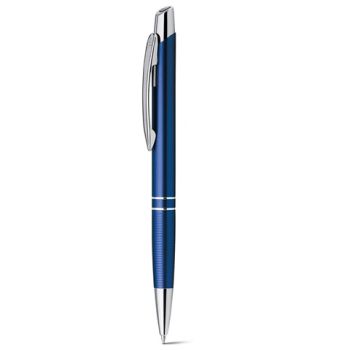11082. Guľôčkové pero z hliníka Modrá