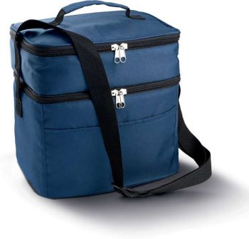 DOUBLE COMPARTMENT COOLER BAG Navy U