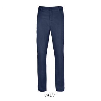 SOL'S JARED MEN - SATIN STRETCH TROUSERS French Navy 40