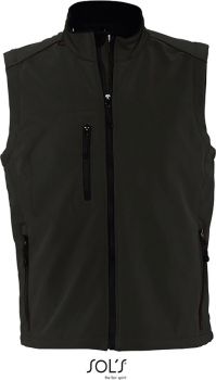 SOL'S | Pánská 3-vrstvá softshellová vesta black XL