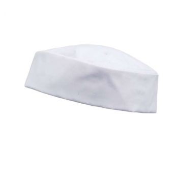 TURN-UP CHEF’S HAT White L