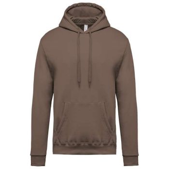 MEN’S HOODED SWEATSHIRT Moka Brown L