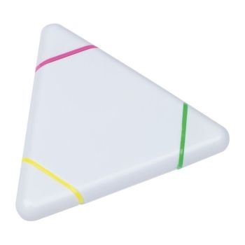 Zvýrazňovač trojuholník biela
