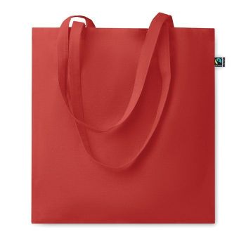 OSOLE COLOUR Fairtrade nákupní taška 140g red