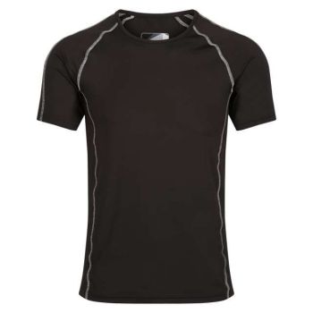 PRO SHORT SLEEVE BASE LAYER TOP Black 2XL