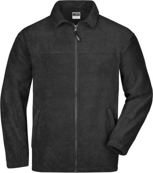 James & Nicholson | Fleecová bunda black XL