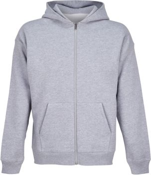 SOL'S | Unisex mikina s kapucí z těžké bavlny grey melange 3XL