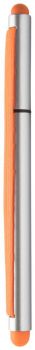 Kostner touch ballpoint pen orange , silver