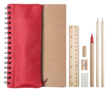 Mosku notebook red , natural